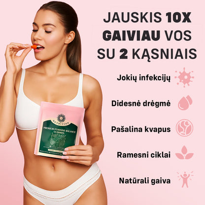 Guminukai moterų pusiausvyrai