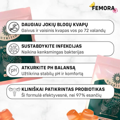 Guminukai moterų pusiausvyrai